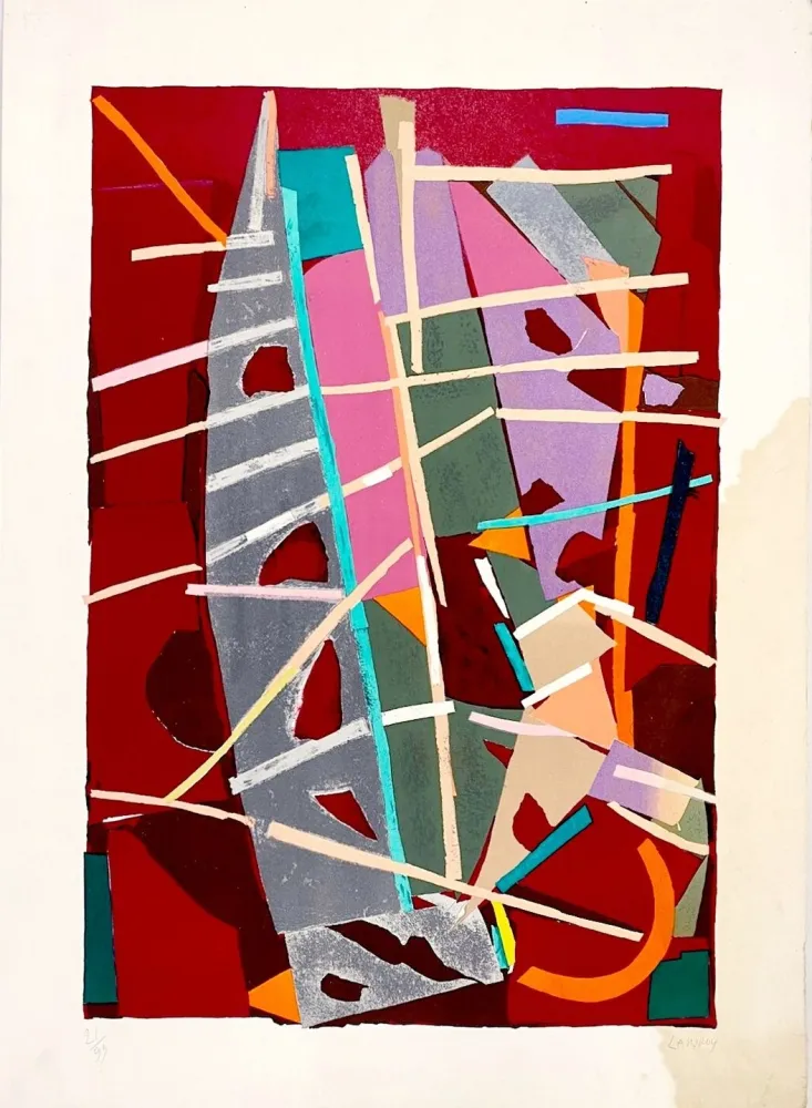 Litografia Lanskoy - Composition