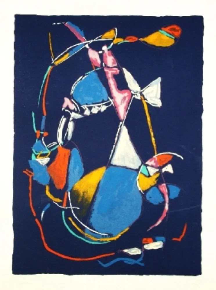 Litografia Lanskoy - Composition 7