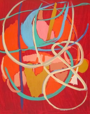 Litografia Lanskoy - Lithograph from the Génèse Portfolio