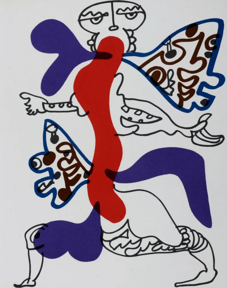 Litografia Lapicque - Apocalypse, 1974