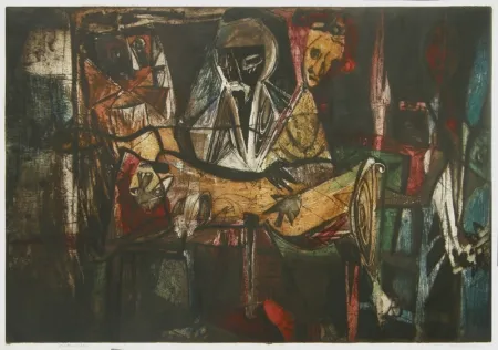 Água-Forte Lasansky - Pieta