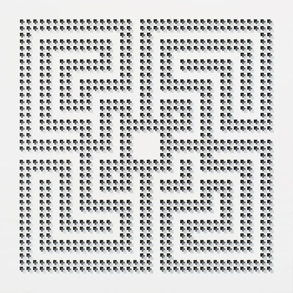 Litografia L'atlas - Square series #1