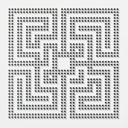 Litografia L'atlas - Square series #1