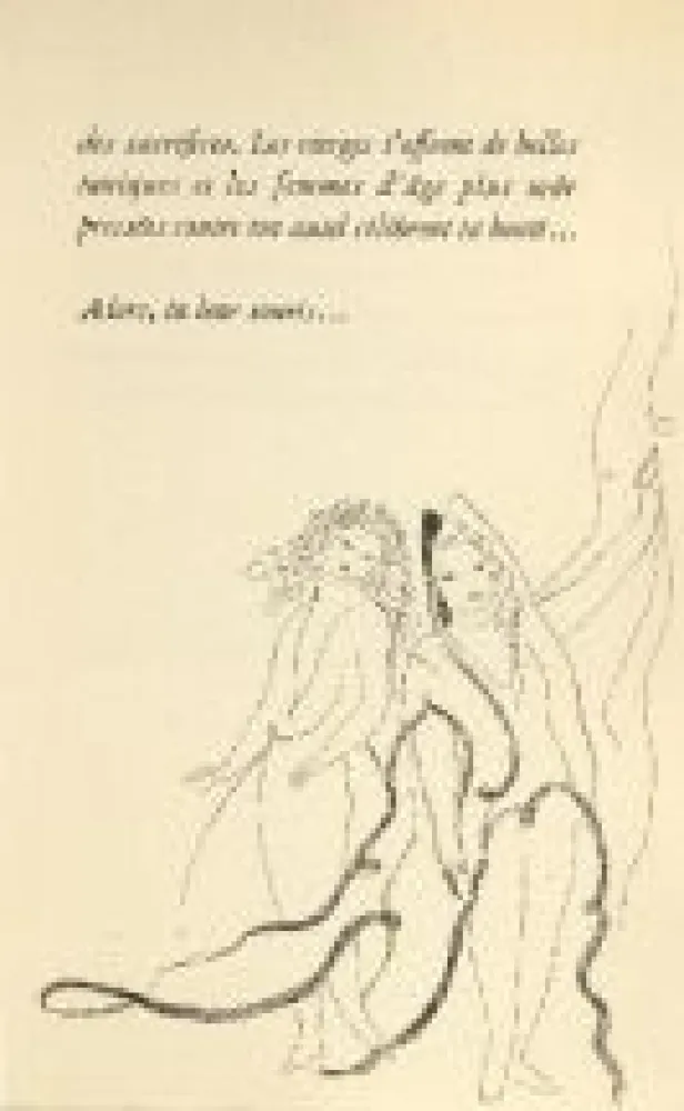 Livro Ilustrado Laurencin - Poèmes de Sapho, illustrés de 23 eaux-fortes par Marie Laurencin