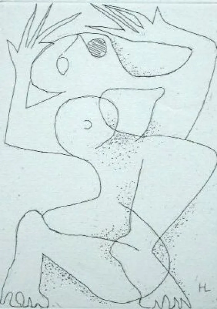 Água-Forte Laurens - L'exterminée