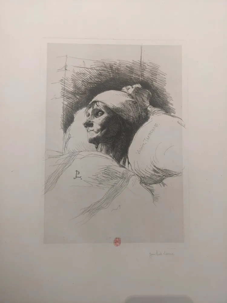 Gravura Laurens - Victoire Tranchart / Tête d'étude