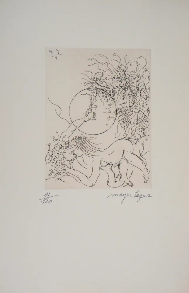 Gravura Lazar - Cantique des Cantiques, De l'amour et du vin