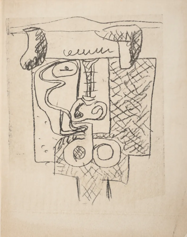 Sem Técnica Le Corbusier - Taureau, C. 1960 - Unique proof!