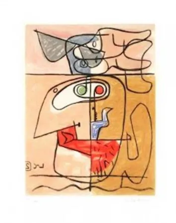 Água-Forte Le Corbusier - Unité