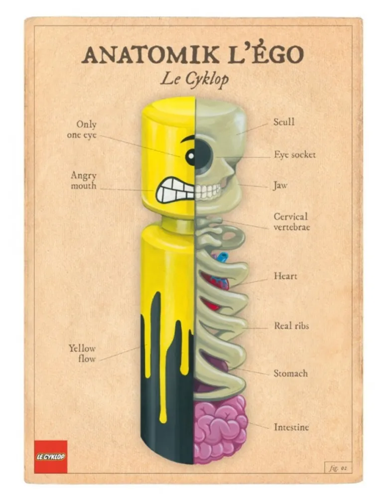 Gravura Digital Le Cyklop - Anatomik l'Ego