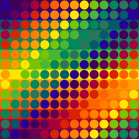 Litografia Le Parc - Color Secuencia 11