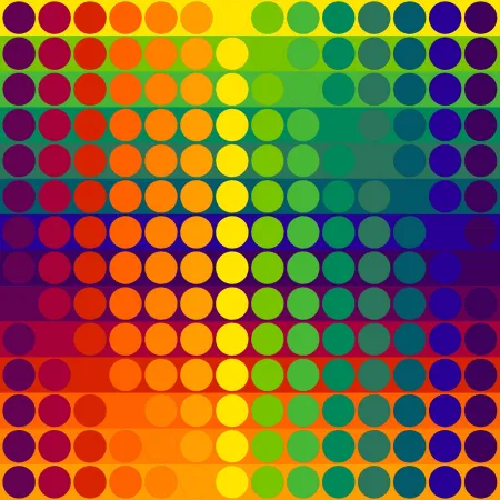 Litografia Le Parc - Color Secuencia 5