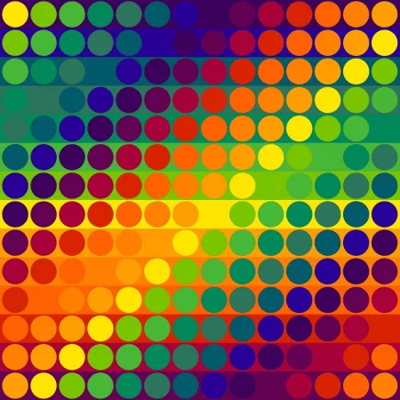 Litografia Le Parc - Color Secuencia 8