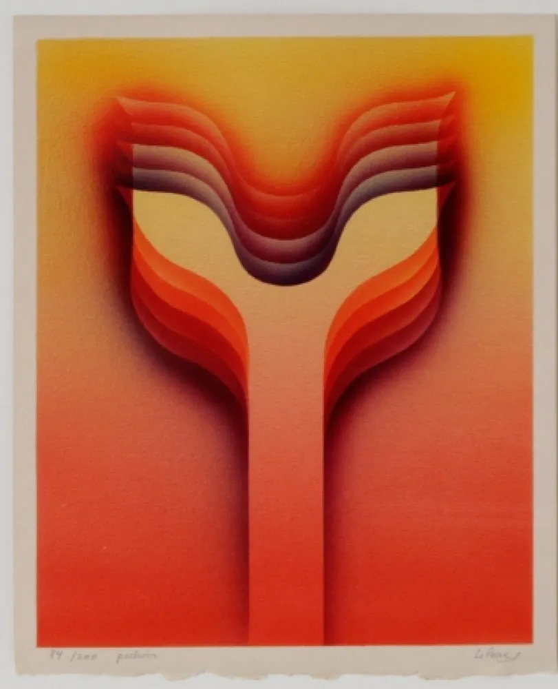 Estêncil Le Parc - Composition