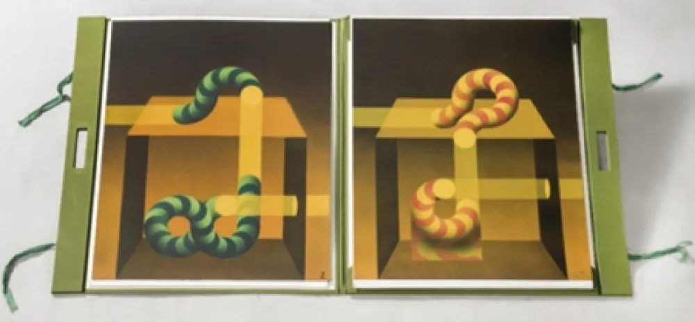 Estêncil Le Parc - Génesis Americana