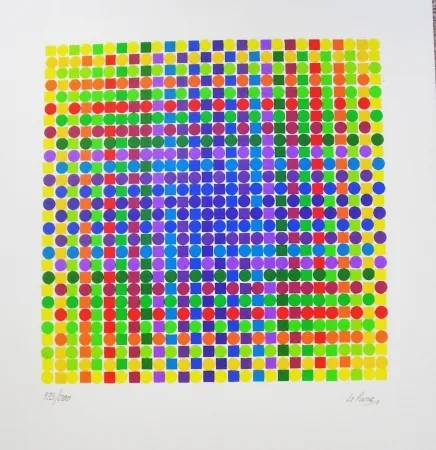 Serigrafia Le Parc - Julio Le Parc - Jean Luis Pradel