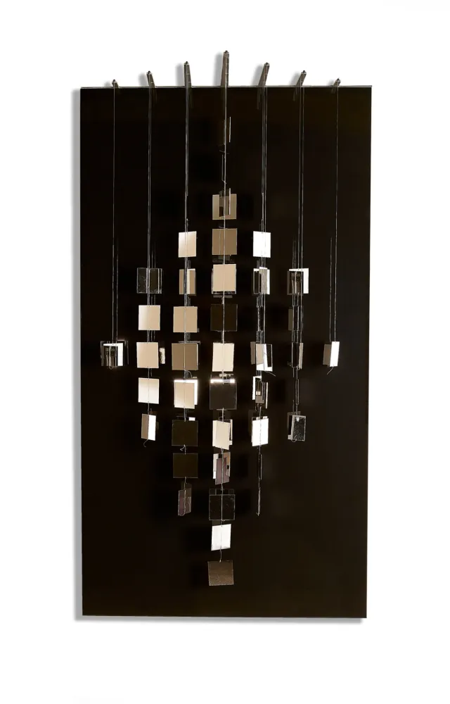 Múltiplo Le Parc - Losange Virtuel sur noir