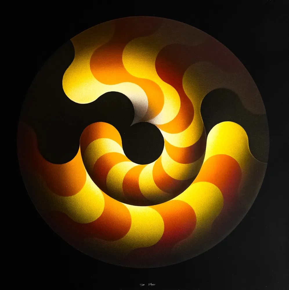 Estêncil Le Parc - Modulation