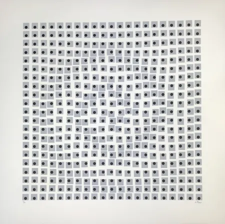 Serigrafia Le Parc - Untitled 