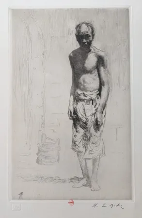 Gravura Le Riche - Mendiant Chinois