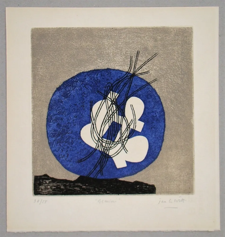 Água-Forte E Água-Tinta Le Witt - Gemini