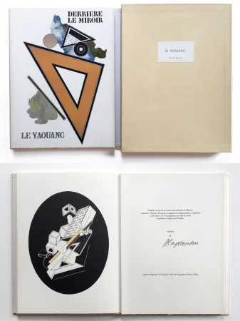 Livro Ilustrado Le Yaouanc - DERRIÈRE LE MIROIR N° 176. Février 1969. TIRAGE DE LUXE SIGNÉ.