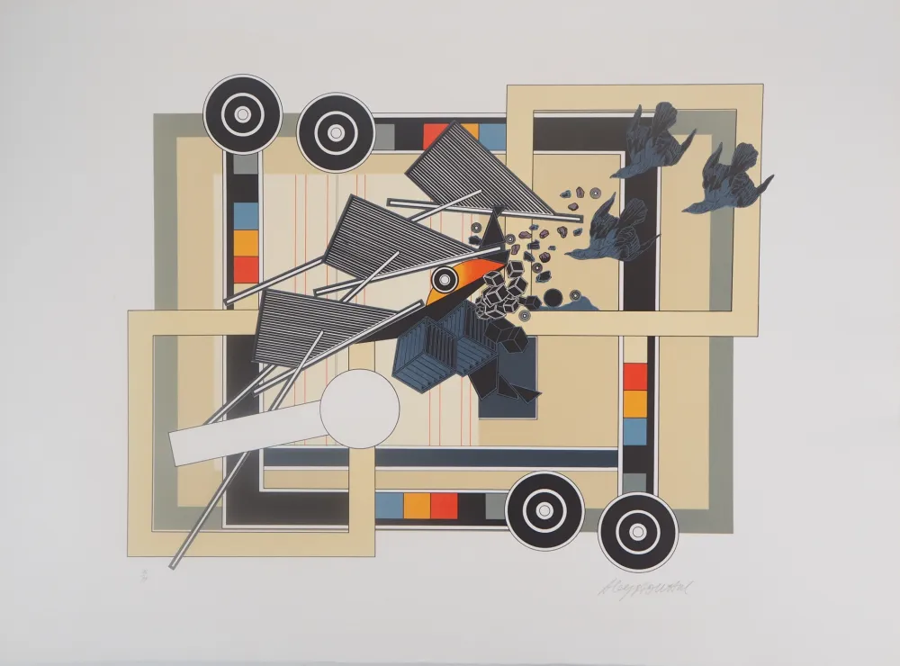 Litografia Le Yaouanc - Tandem