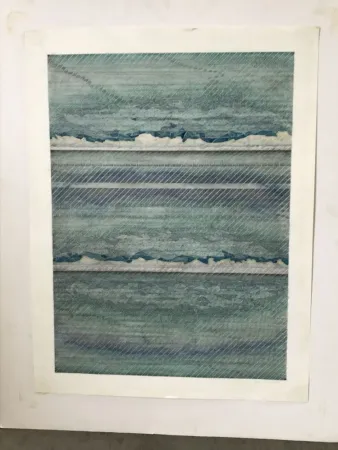 Sem Técnica Lechner - Composition en bleu