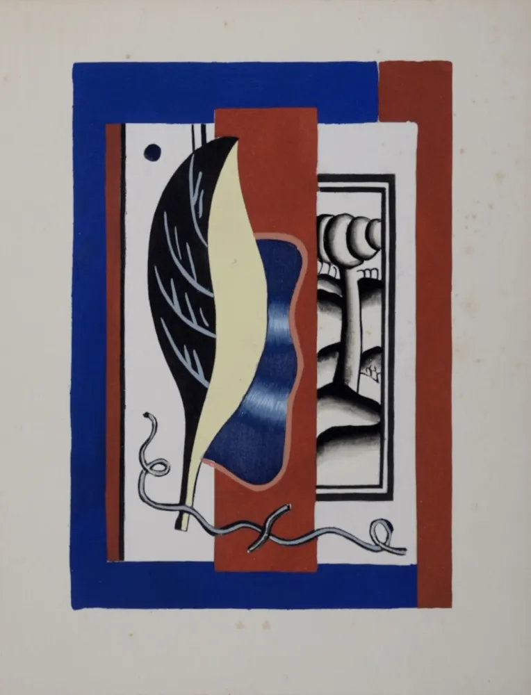 Estêncil Léger (After) - La Feuille jaune