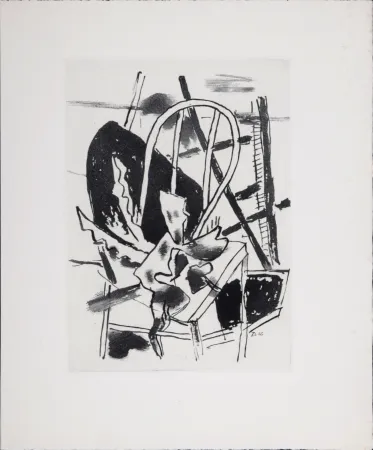 Gravura Leger - Composition, 1947