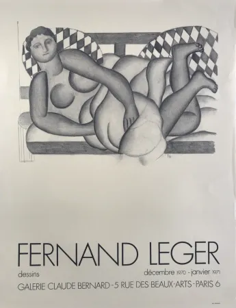 Cartaz Leger - Galerie Claude Bernard