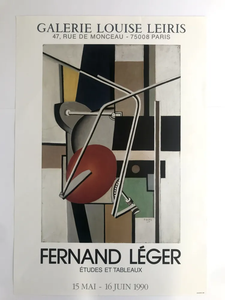 Cartaz Leger - Galerie Louise Leiris
