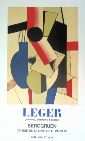 Livro Ilustrado Leger - Guitare cubiste
