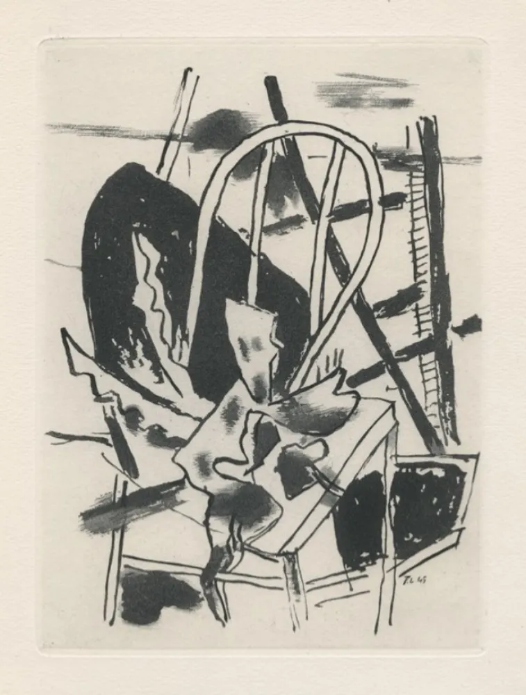 Água-Tinta Leger - La chaise