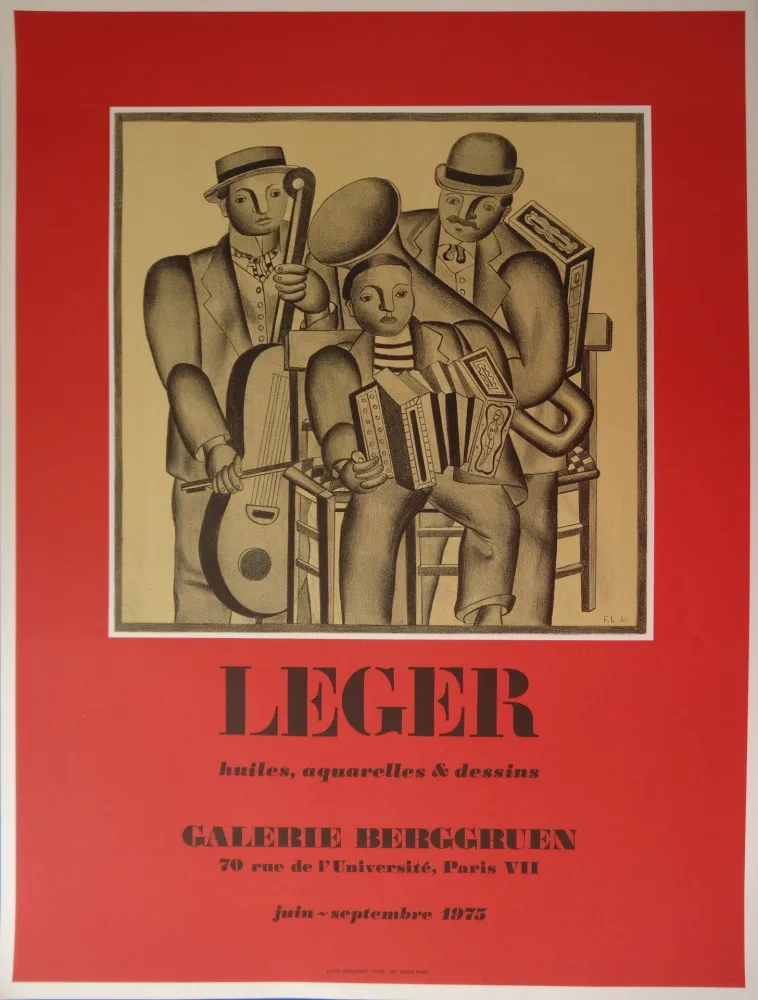 Livro Ilustrado Leger - Les Musiciens (Fanfare)
