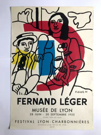Cartaz Leger - Musée de Lyon