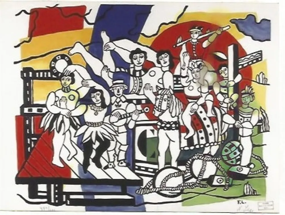 Litografia Leger - The Parade