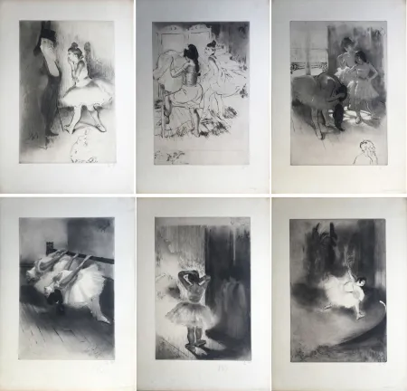 Água-Forte E Água-Tinta Legrand - LA PETITE CLASSE (Album complet du tirage à 30 ex. avec remarques) 1908.