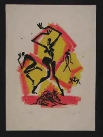 Litografia Leiberg - Sans titre