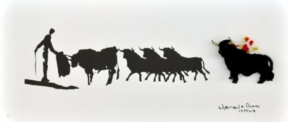 Múltiplo Leirner - Picasso Toros-2
