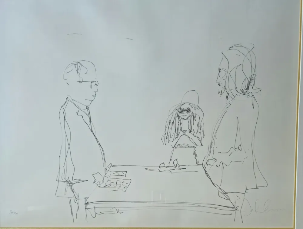 Litografia Lennon -  “I do” , from Bag One Suite