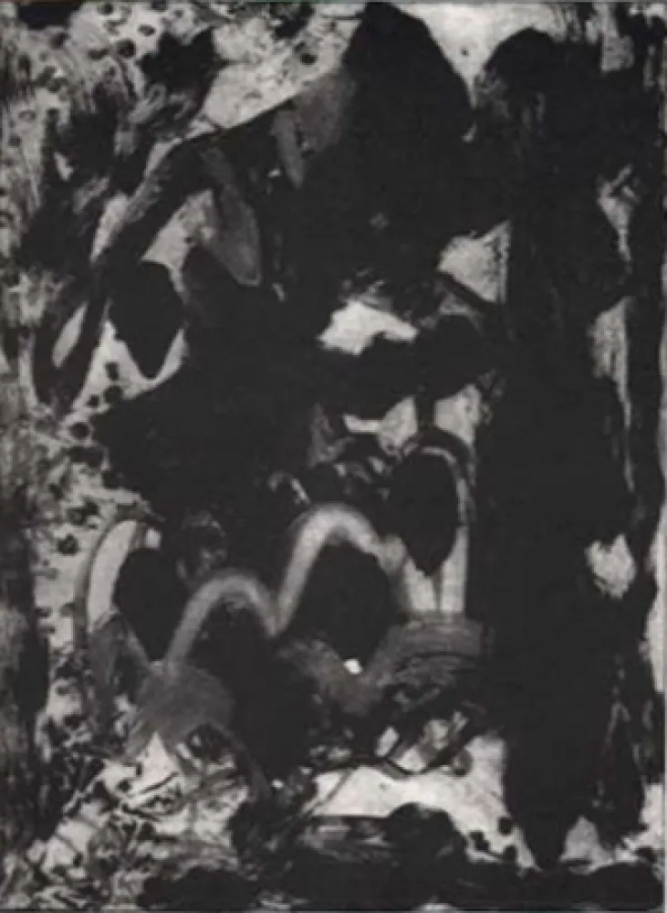 Gravura León - Luz de luna IV