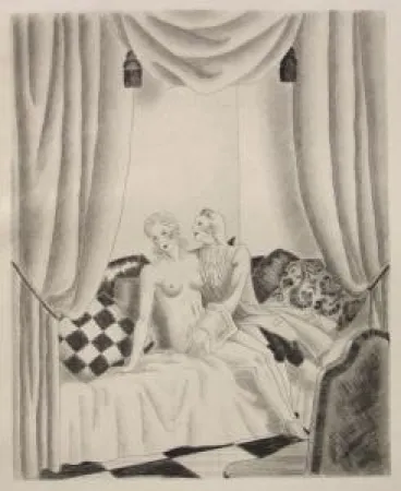 Livro Ilustrado Leroy  - Le bon plaisir, Le malheureux petit voyage, La belle sans chemise, Le Diable amoureux, La Fille aux yeux d'or, etc.