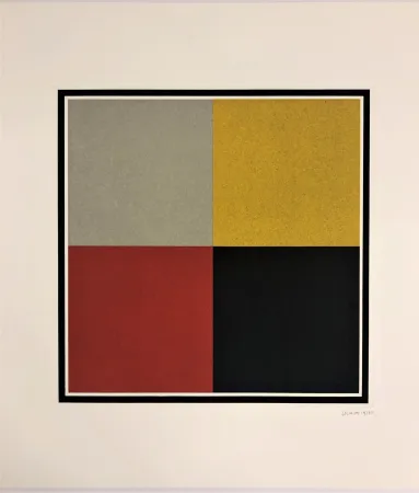 Serigrafia Lewitt - 4 Carrés