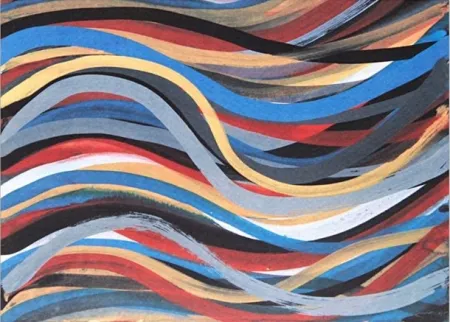 Litografia Lewitt - Brushstrokes: Horizontal And Vertical XI