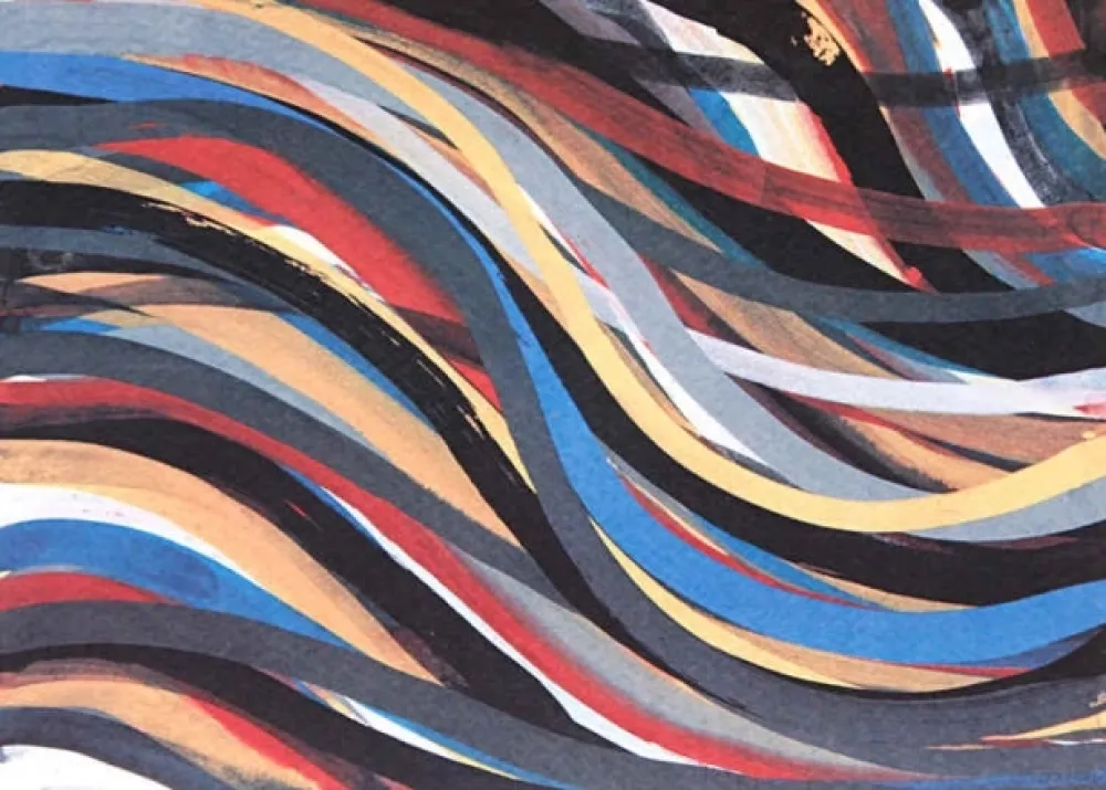 Litografia Lewitt - Brushstrokes: Horizontal And Vertical XIX
