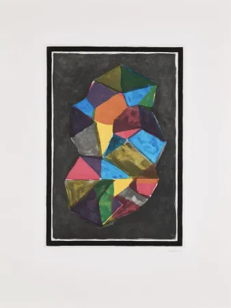 Água-Forte E Água-Tinta Lewitt - Plate #4 (from Complex Forms)