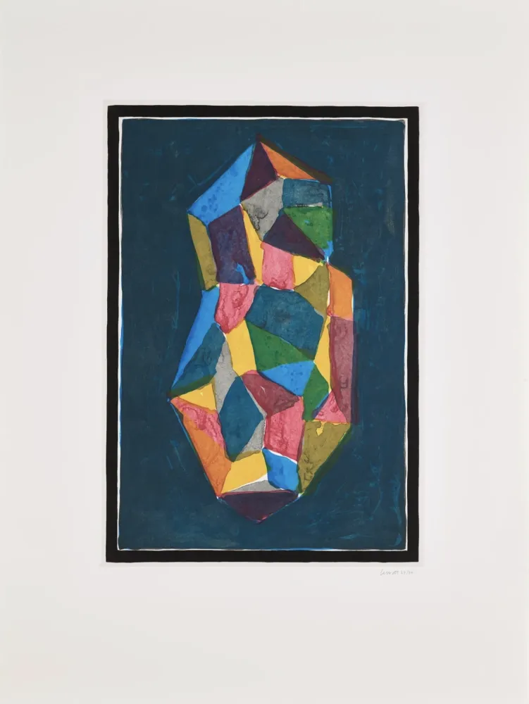 Água-Forte E Água-Tinta Lewitt - Plate #5 (from Complex Forms)