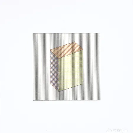 Serigrafia Lewitt - Twelve Forms Derived From a Cube 17