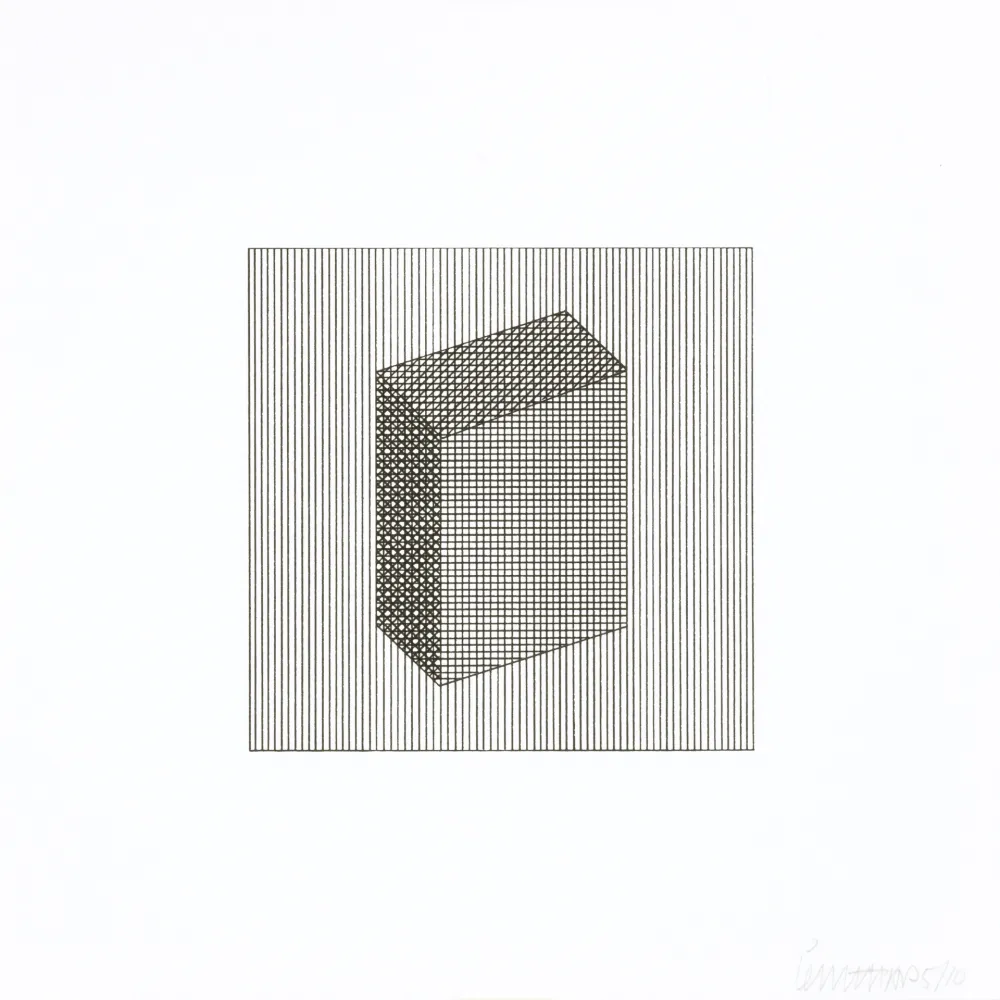 Serigrafia Lewitt - Twelve Forms Derived From a Cube 18
